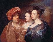 Hyacinthe Rigaud La famille Laffite china oil painting artist